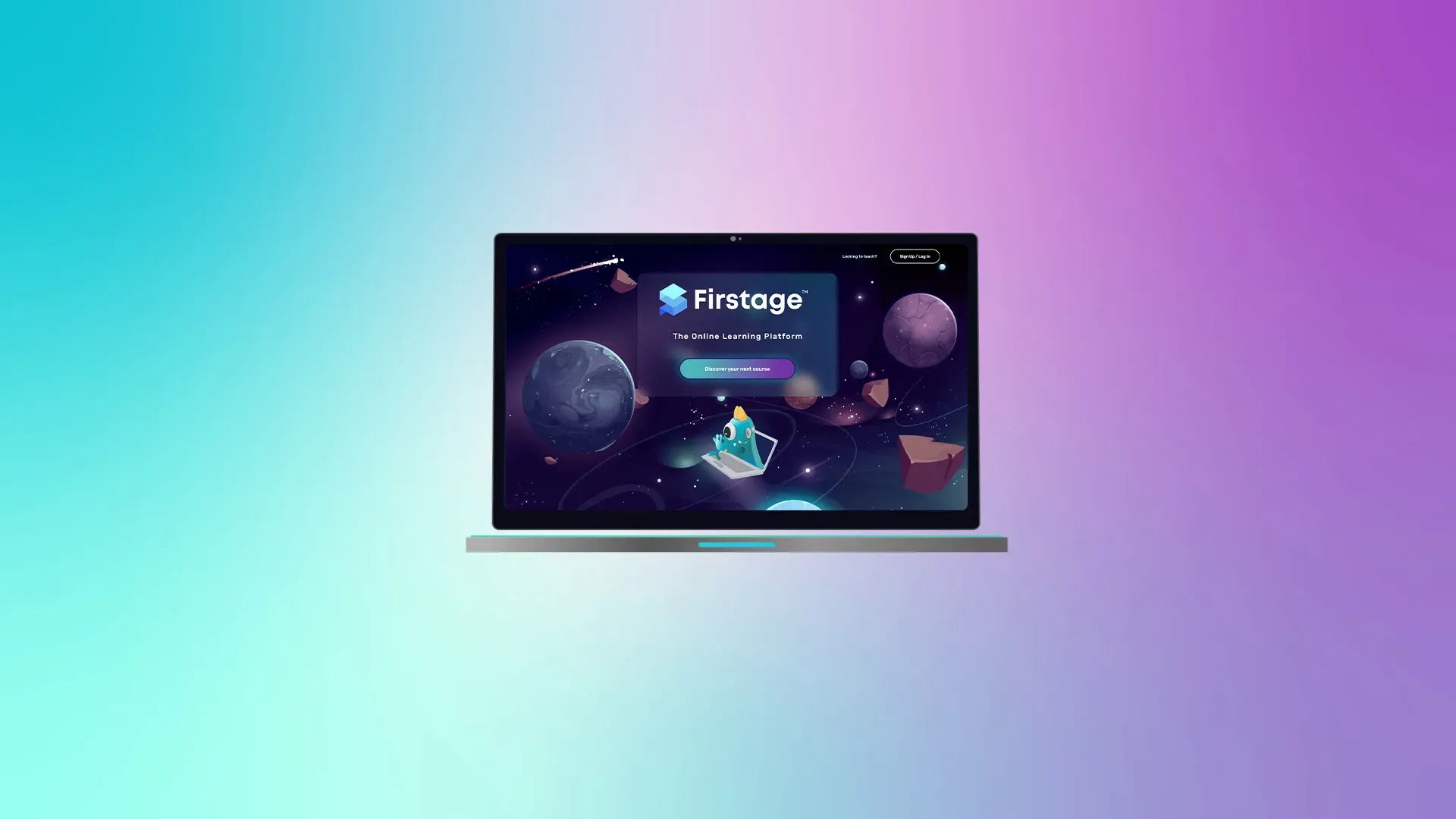 still of Firstage intro video